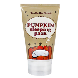 Нічна маска з екстрактом гарбуза для проблемної шкіри TOO COOL FOR SCHOOL Pumpkin Sleeping Mask