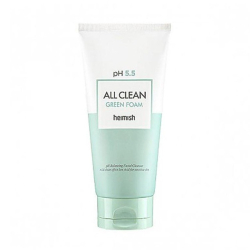 Матуюча пінка для вмивання для всіх типів шкіри Heimish All Clean Green Foam pH 5.5