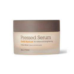 Крем-сироватка для відновлення тьмяної і пігментованої шкіри BLITHE Pressed Serum Gold Apricot