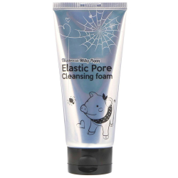 Чорна пінка-маска для вмивання обличчя Elizavecca Milky Piggy Elastic Pore Cleansing Foam