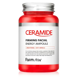 Багатофункціональна ампульна сироватка для обличчя з керамідами FarmStay Ceramide Firming Facial Energy Ampoule