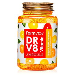 Багатофункціональна вітамінна сироватка для обличчя FarmStay DR.V8 Vitamin Ampoule