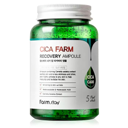 Відновлююча сироватка для обличчя з центелою FarmStay Cica Farm Recovery Ampoule