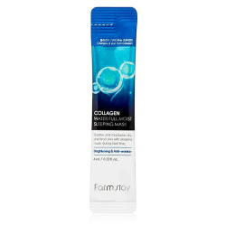 Нічна зволожуюча маска для обличчя з колагеном FarmStay Collagen Water Full Moist Sleeping Mask