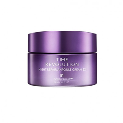 Нічний відновлювальний крем з пробіотиками MISSHA Time Revolution Night Repair Ampoule Cream 5X