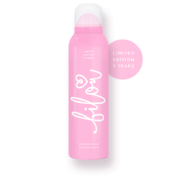 Пінка для душу з солодким ароматом та рожевим кольором BILOU Limited Edition 5 Years Shower Foam