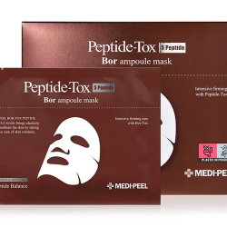 Ампульна ліфтинг-маска для обличчя з пептидним комплексом Medipeel Peptide-Tox Bor Ampoule Mask