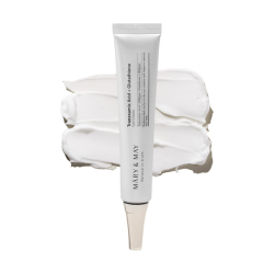 Освітлювальний крем для повік з колагеном Mary & May Tranexamic Acid+Glutathion Eye Cream