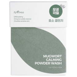Ензимна пудра з полином для проблемної шкіри Isntree Mugwort Calming Powder Wash