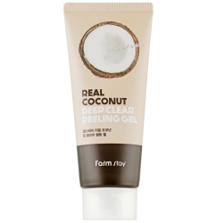 Відлущуючий пілінг-гель з екстрактом кокосу FarmStay Real Coconut Deep Clear Peeling Gel