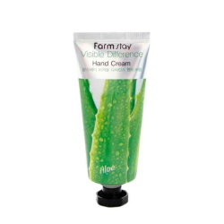 Крем для рук з екстрактом алое FARM STAY VISIBLE DIFFERENCE HAND CREAM ALOE