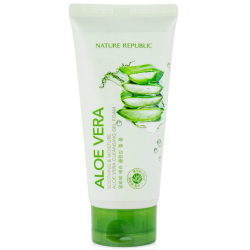 Гель-пінка для вмивання з екстрактом алоє Nature Republic  Soothing & Moisture Aloe Vera Foam Cleanser