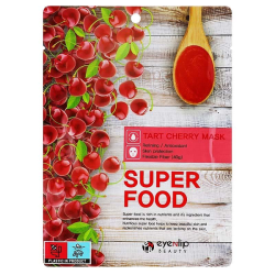 Тканинна маска для обличчя з екстрактом вишні EYENLIP Super Food Mask Tart Cherry