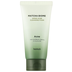 Кремова пінка для вмивання для проблемної шкіри Heimish Matcha Biome Amino Acne Cleansing Foam
