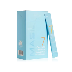 Гель для душу з керамідами з ароматом дитячої присипки, тестер MASIL 7 CERAMIDE PERFUME SHOWER GEL (BABY POWDER)