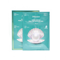 Трикроковий зволожувальний набір з протеїнами перлів JM SOLUTION MARINE LUMINOUS PEARL DEEP MOISTURE MASK Pearl