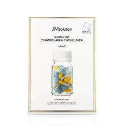 Відновлювальна маска з керамідами JM SOLUTION DERMA CARE CERAMIDE AQUA CAPSULE MASK CLEAR