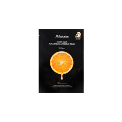 Тканинна маска для вирівнювання тону JM SOLUTION GLORY AQUA TOCOPHEROL VITAMIN C MASK DELUXE