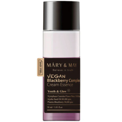 Кремова зволожувальна антиоксидантна есенція Mary & May Vegan Blackberry Complex Cream Essence