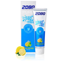 Зубна паста відбілювальна 2080 Baking Soda Lemon Lime Blue Toothpaste
