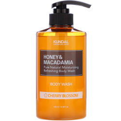 Гель для душу з ароматом квітучої вишні KUNDAL Honey & Macadamia Body Wash Сherry Blossom