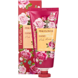 Крем для рук з екстрактом троянди FARMSTAY PINK FLOWER BLOOMING HAND CREAM PINK ROSE