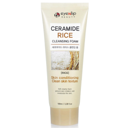 Пінка для вмивання з керамідами і екстрактом рису Eyenlip Ceramide Cleansing Foam Rice