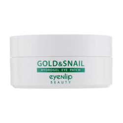 Гідрогелеві патчі для очей із золотом та муцином равлики EYENLIP Hydrogel Eye Patch #Gold & Snail