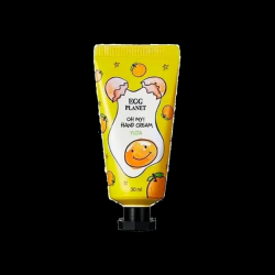 Зволожуючий крем для рук з екстрактом Юдзи, що освітлює DAENG GI MEO RI EGG PLANET OH MY Hand Cream Yuja