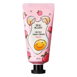 Зволожуючий крем для рук з екстрактом персика DAENG GI MEO RI EGG PLANET OH MY Hand Cream Peach