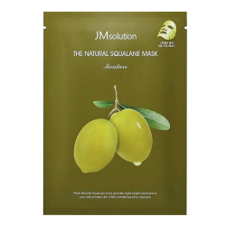 Поживна маска зі скваланом та 19 видами амінокислот JMSOLUTION THE NATURAL SQUALANE MASK MOISTURE