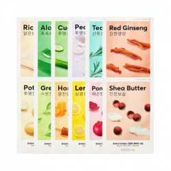 Листкові маски, що зволожують та покращують текстуру шкіри MISSHA AIry Fit Sheet Mask, Оттенок: Rice