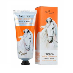 Крем для рук на основі кінського жиру FarmStay Visible Difference Horse Oil Hand Cream