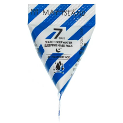 Нічна маска для обличчя з гіалуроновою кислотою May Island 7 Days Secret Deep Water Sleeping Mask Pack