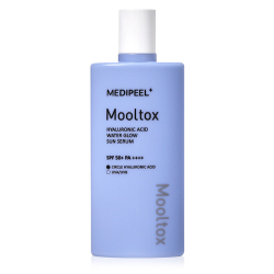 Зволожуюча сонцезахисна сироватка для обличчя Medipeel Hyaluronic Acid Mooltox Water Glow Sun Serum SPF 50+ PA++++