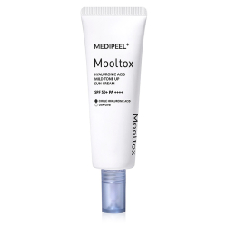 Тонізуючий сонцезахисний крем для обличчя Medipeel Hyaluronic Acid Mooltox Mild Tone Up Sun Cream SPF 50+ PA++++