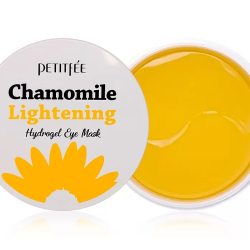 Гідрогелеві освітлюючі патчі під очі з екстрактом ромашки Petitfee Chamomile Lightening Hydrogel Eye Mask