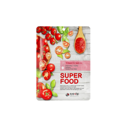 Листкова маска на основі екстракту томату, що освітлює EYENLIP Super Food Tomato Mask