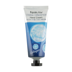 Крем для рук з вмістом колагену FARMSTAY VISIBLE DIFFERENCE HAND CREAM COLLAGEN