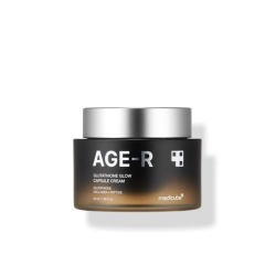 Антивіковий крем на основі глютатіона, колагену і пептидів MEDICUBE AGE-R GLUTATHIONE GLOW CAPSULE CREAM