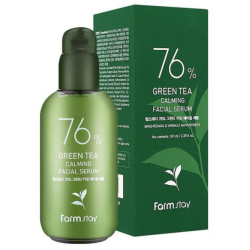 Сироватка для обличчя із зеленим чаєм FARMSTAY 76% GREEN TEA CALMING FACIAL SERUM