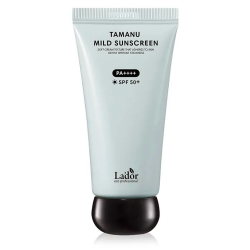 М'який сонцезахисний крем Lador Tamanu Mild Sunscreen SPF 50+ PA++++