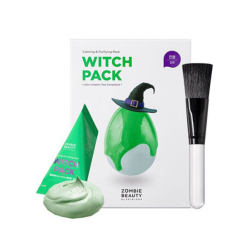 Набір масок для глибокого очищення шкіри із зеленим чаєм Zombie Beauty Witch Pack
