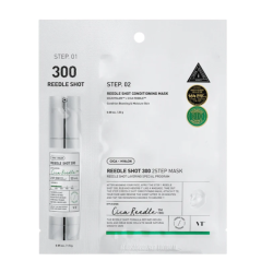 Двоетапна зміцнювальна маска для обличчя зі спікулами VT Cosmetics Hydrop Reedle Shot 300 2 Step Mask