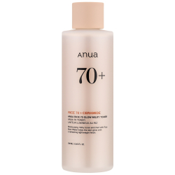 Поживний молочний тонер з рисовим екстрактом та керамідами Anua Rice 70 Glow Milky Toner