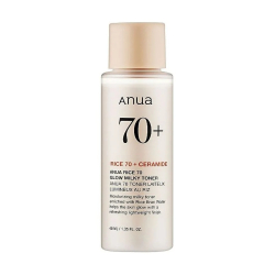 Поживний молочний тонер з рисовим екстрактом та керамідами Anua Rice 70 Glow Milky Toner