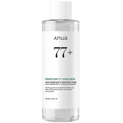 Заспокійливий тонер для чутливої, проблемної шкіри Anua Heartleaf 77 Soothing Toner