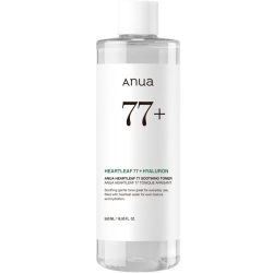 Заспокійливий тонер для чутливої, проблемної шкіри Anua Heartleaf 77 Soothing Toner