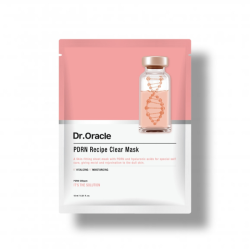 Маска для обличчя тканинна відновлююча з полінуклеотидами Dr.Oracle PDRN Recipe Clear Mask