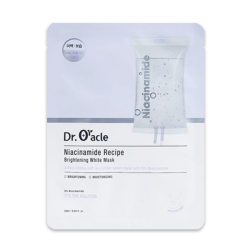 Маска для обличчя тканинна з ніацинамідом Dr.Oracle Niacinamide Recipe Brightening White Mask